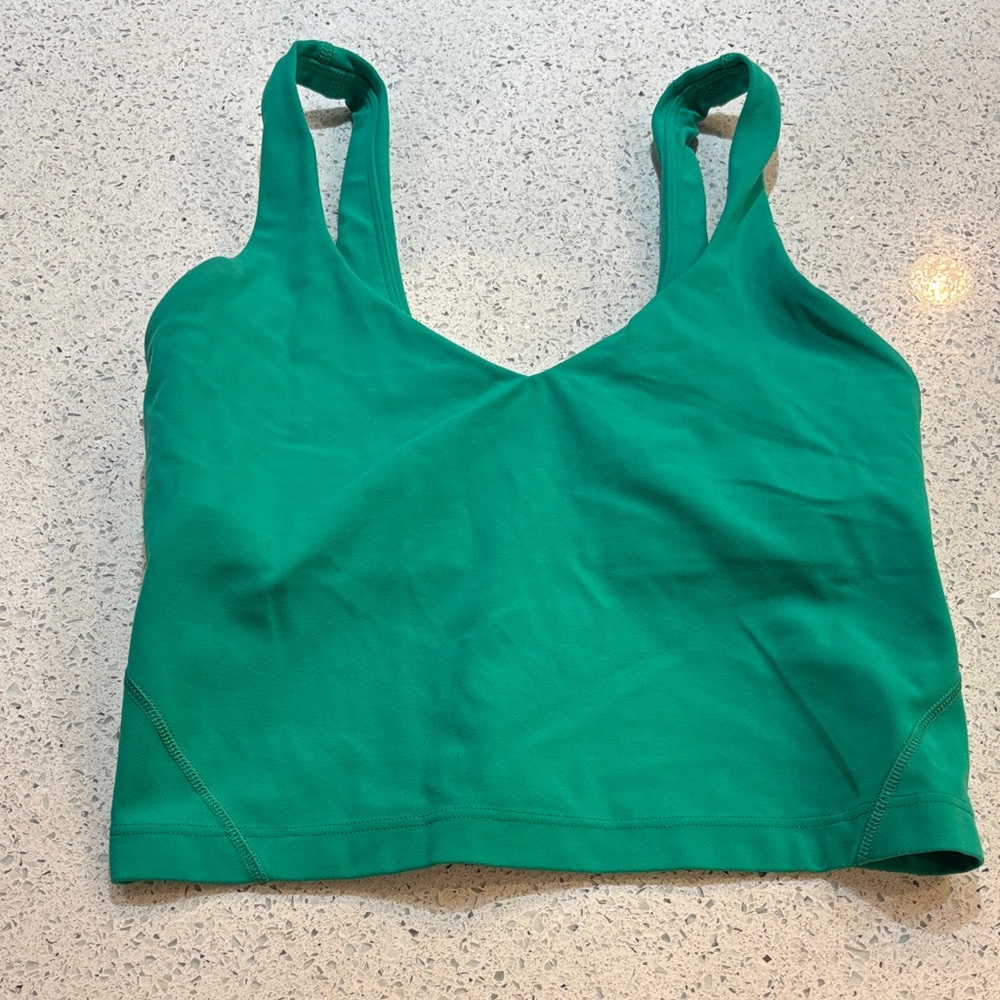 lululemon Athletica Emerald Green Align Tank